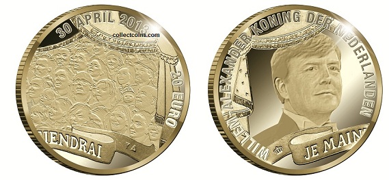 First-Eurocoin-With-King-Willem-Alexander-Netherlands-10€