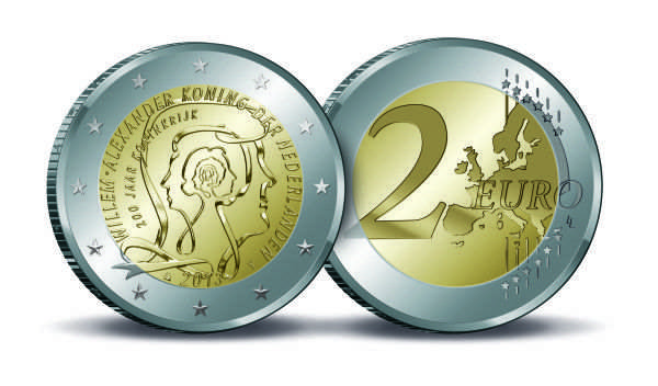 Special-2-Eurocoin-Netherlands-2013:-200-Years-Of-Kingdom