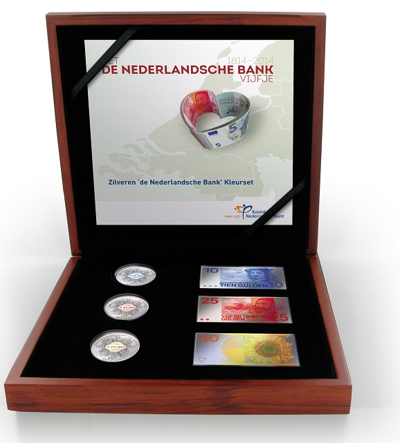 Netherlands-5-And-10-Euro-2014-'200-Years-Dutch-Banking'