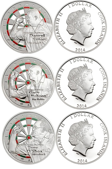 Cook-Island---New-Serie-'Famous-Darters'-Coins