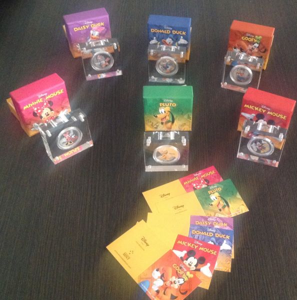 Disney-Serie-´mickey-&-Friends�-6-Coins