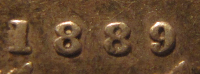 1889-10-Cent-Different-Style-9-S