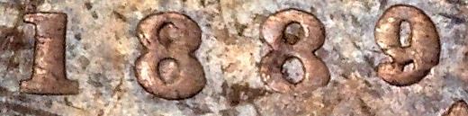 1889-10-Cent-Different-Style-9-S
