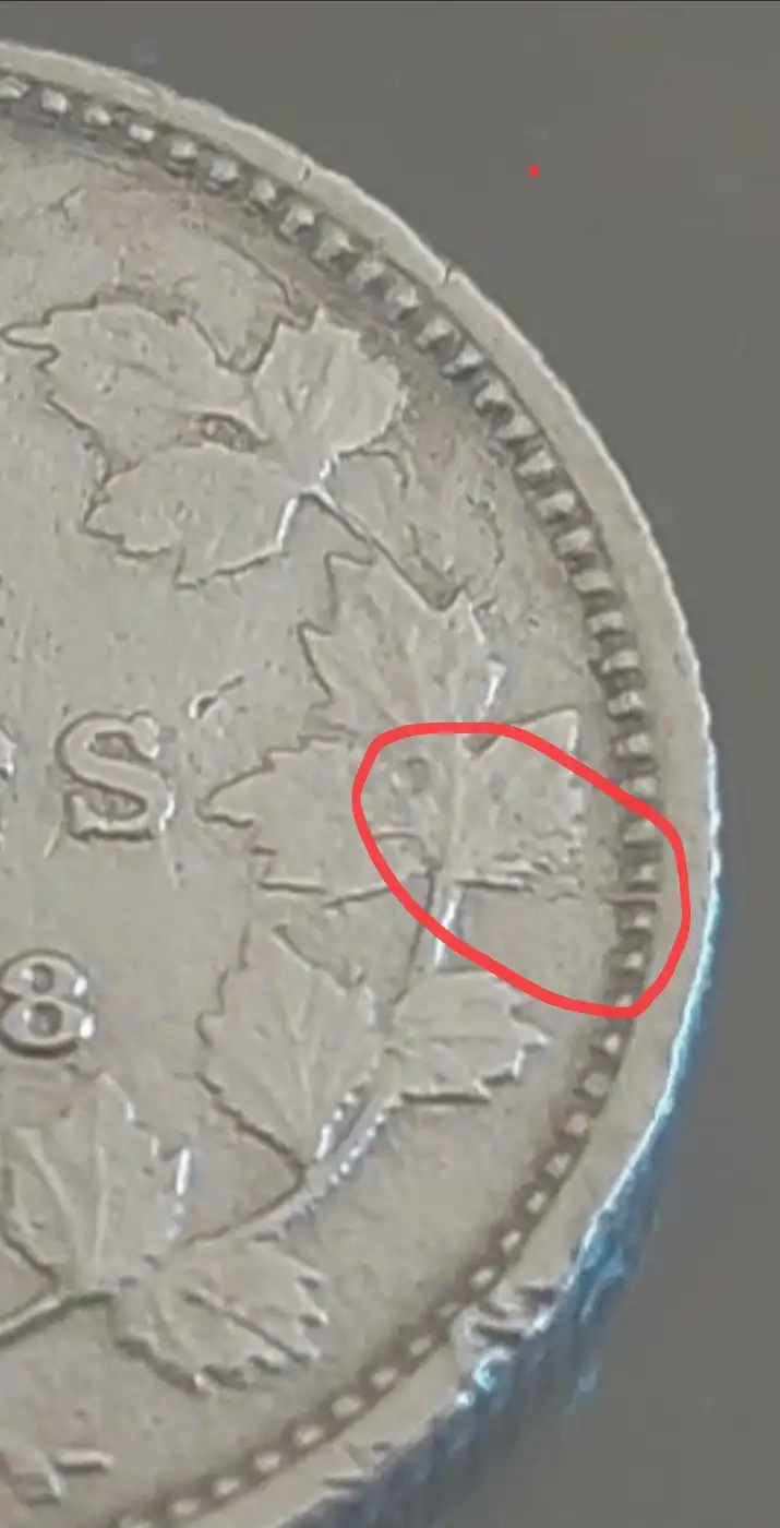 1858-10-Cent-Marker