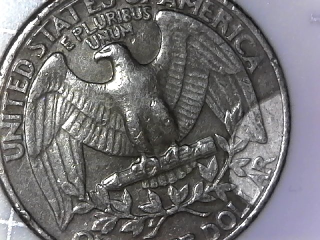 2001-Kennedy-Concave-And-A-1980-Washington-Quater-With-Possible-Cracks-Disc