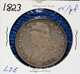 1823-Capped-Bust-Half