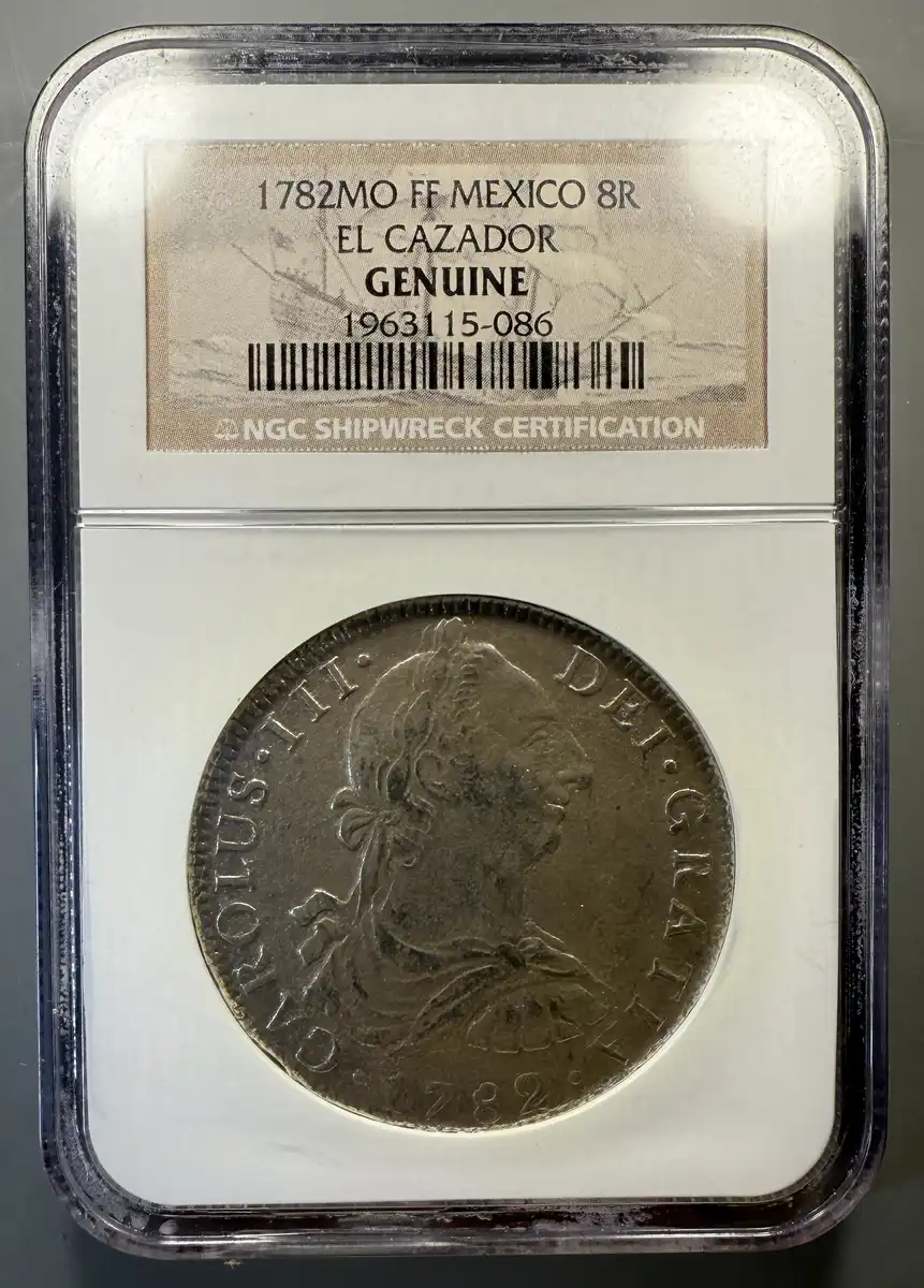 For-Sale:-Canadian-NCLT-And-NGC-Shipwreck-El-Cazador-8-Reale