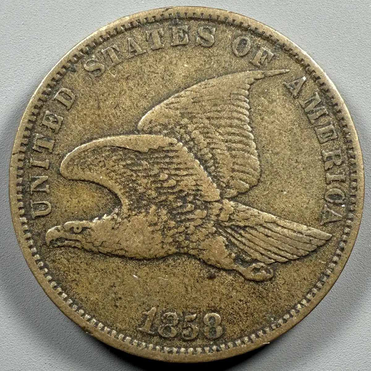 1858-Flying-Eagle-Cent-For-Grading