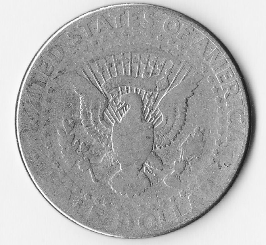 1997-P-Kennedy-Half-From-A-Quarter-Strip---Struck-On-A-Kennedy-Half-Blank
