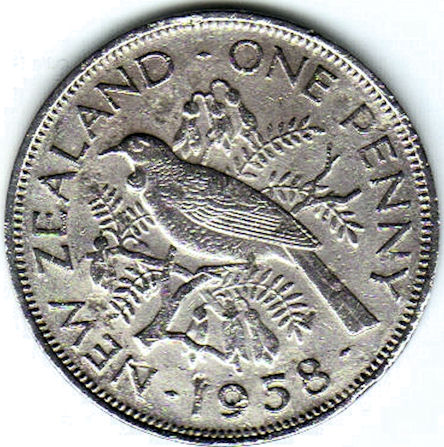1958-New-Zealand-Penny-Cuni-Or-Silver-Planchet