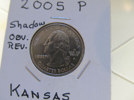 2005-P-Quarter,-Shadow-Around-Washington's-Face-And-Around-The-Buffalo
