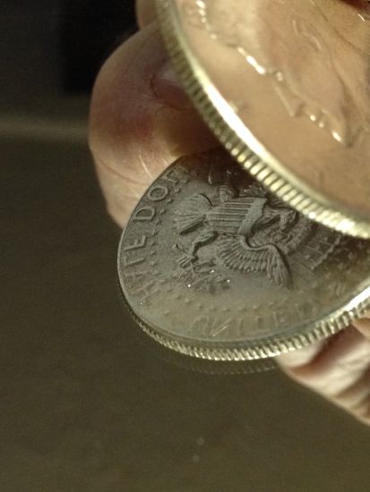 1964-Kennedy-Half-With-Slight-Rotation