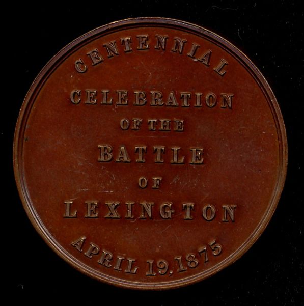Commems-Collection-Medals:-1875-Battle-Of-Lexington-Centennial
