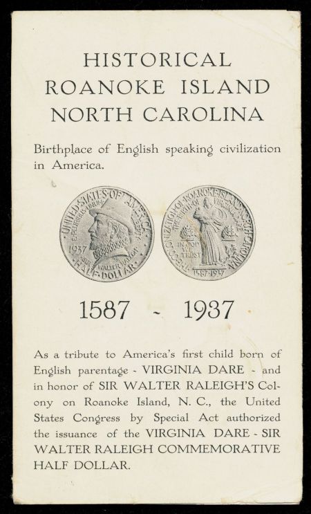 Commems-Collection-Classic:-1937-Roanoke-Colony---Ephemera