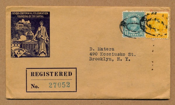 Commems-Collection-Classic:-1936-Columbia,-SC-Ephemera-#2