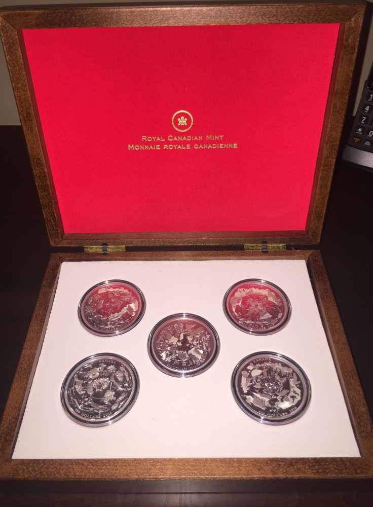 Canada-$200-For-$200---My-5-Coin-Collection