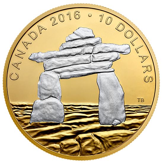 RCM-New-Release:-3-Oz.-Reverse-Gold-Plated-Pure-Silver-Coin---Whispering-Maple-Leaves