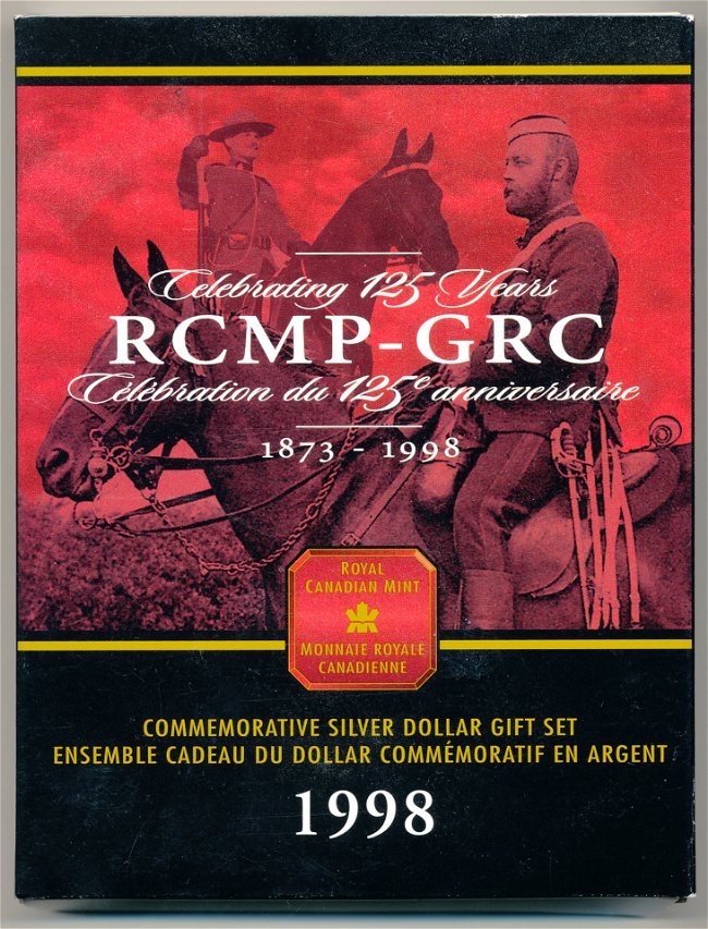 Silver-Dollar-Derivatives---Part-VIII:-1998-RCMP-125th-Anniversary-Gift-Set