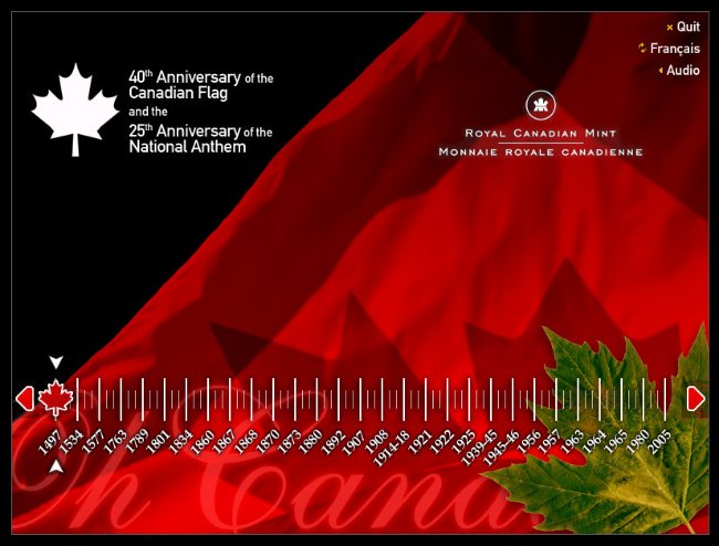Silver-Dollar-Derivatives-Part-X:-2005-Canada's-Flag-Coin-And-Cd-Rom-Set