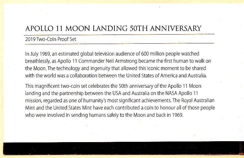 Commems-Collection-Modern:-2019-R-A-Mint---US-Mint-Apollo-11-Joint-Issue-Set