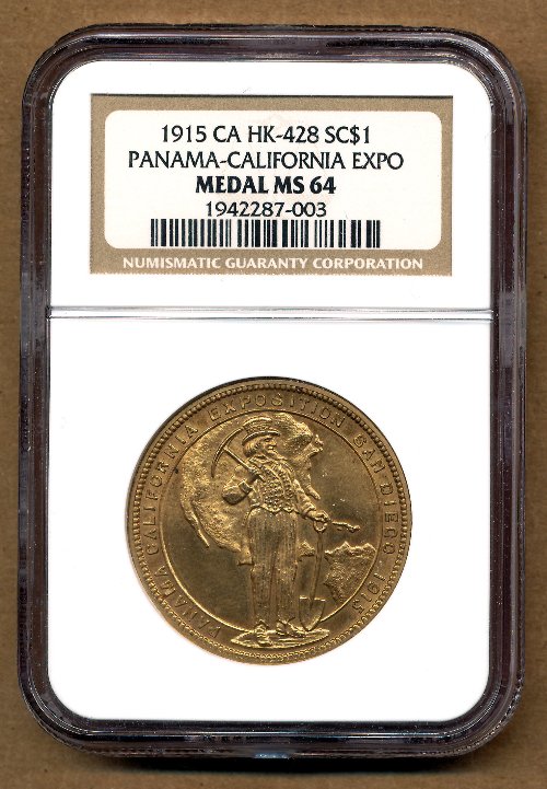 Commems-Collection-Classic:-1915-16-California-Pacific-Exposition