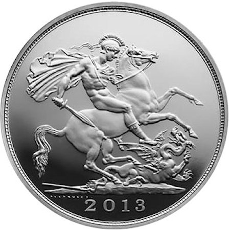 Commems-Collection-Canadian:-2013-Royal-Infant-With-Toys-Silver-$5---Coin-8-Of-12
