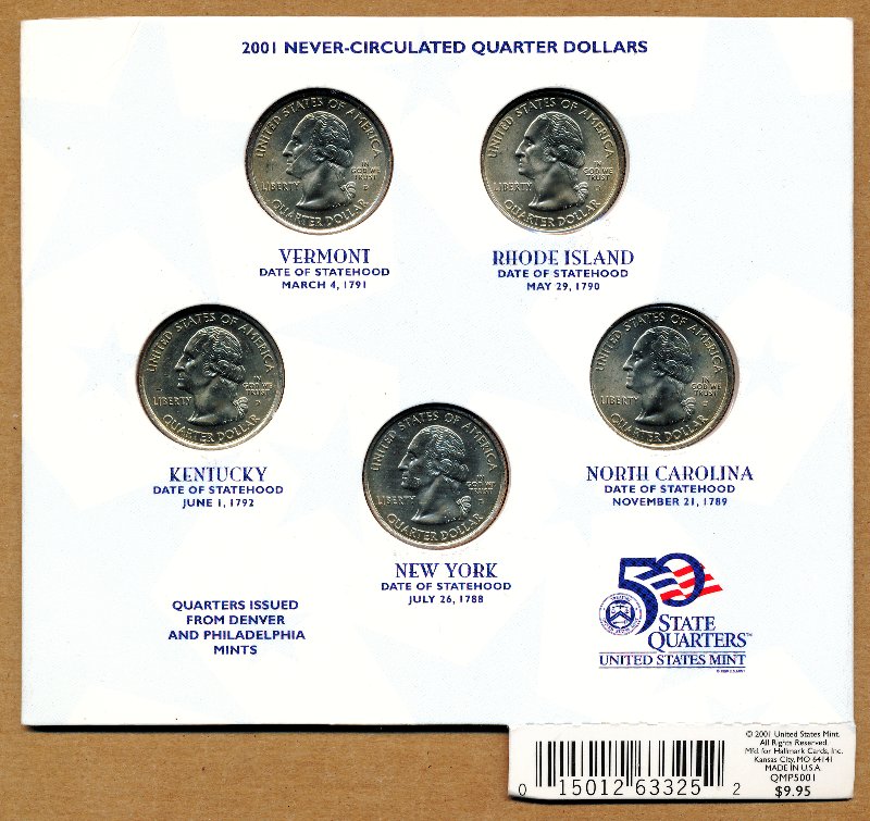 Commems-Collection-Modern:-Hallmark-And-The-Statehood-Quarters