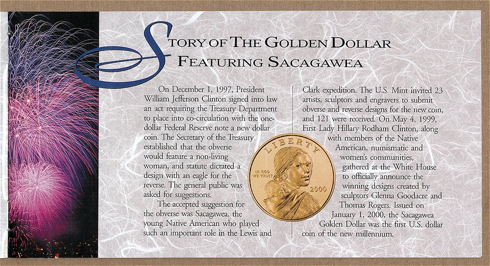 Commems-Collection-Modern:-2000-US-Millennium-Coinage-And-Currency-Set