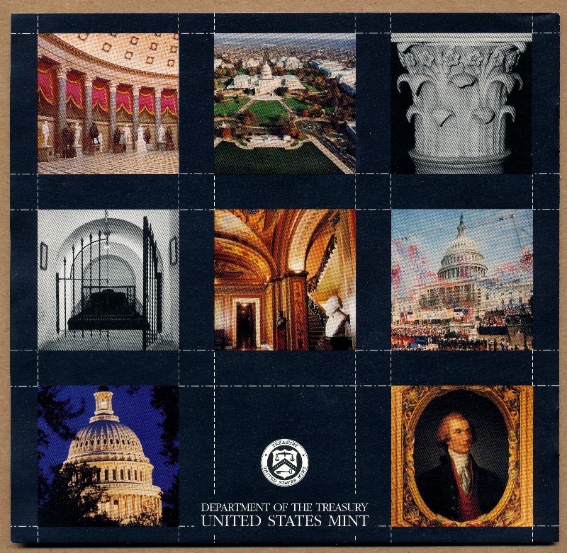 Commems-Collection-Modern:-1994-Capitol-200th---Architectural-History-Set