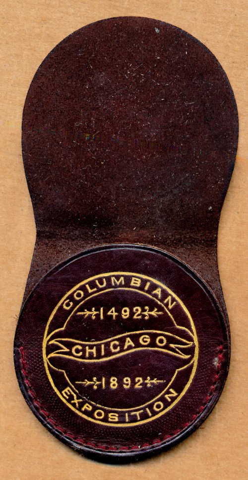Commems-Collection-Classic:-1892-93-World's-Columbian-Exposition---Leather-Pouch