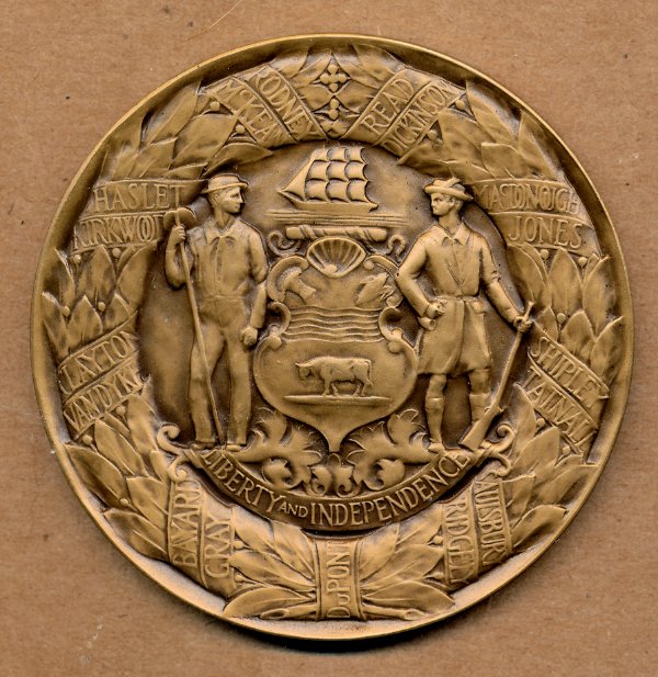 Commems-Collection-Classic:-1936-Delaware-Tercentenary---Cousin-#5-+-F-D-C