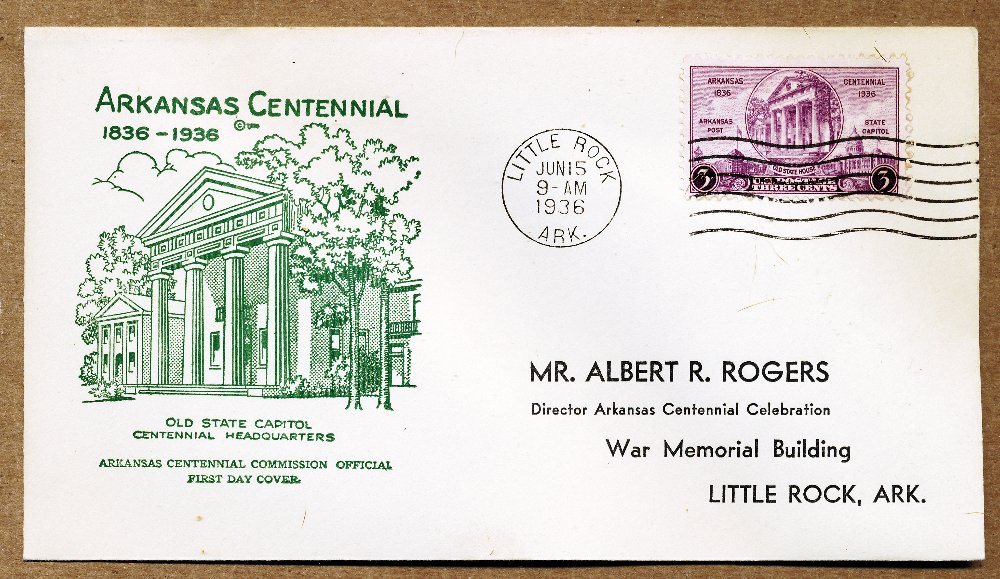 Commems-Collection-Classic:-1936-Arkansas-Statehood-Centennial---Philatelic-Tie-Ins