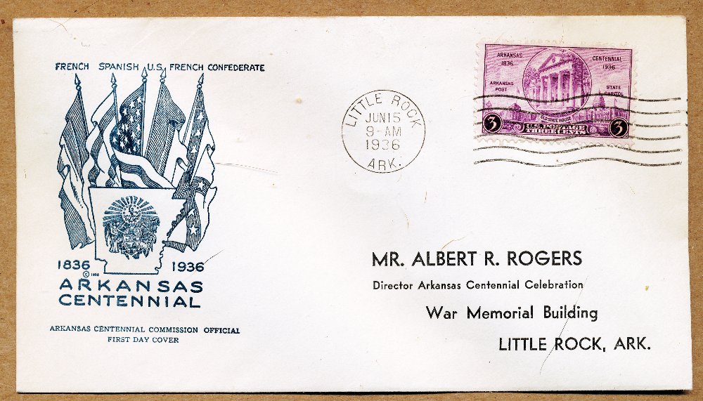 Commems-Collection-Classic:-1936-Arkansas-Statehood-Centennial---Philatelic-Tie-Ins