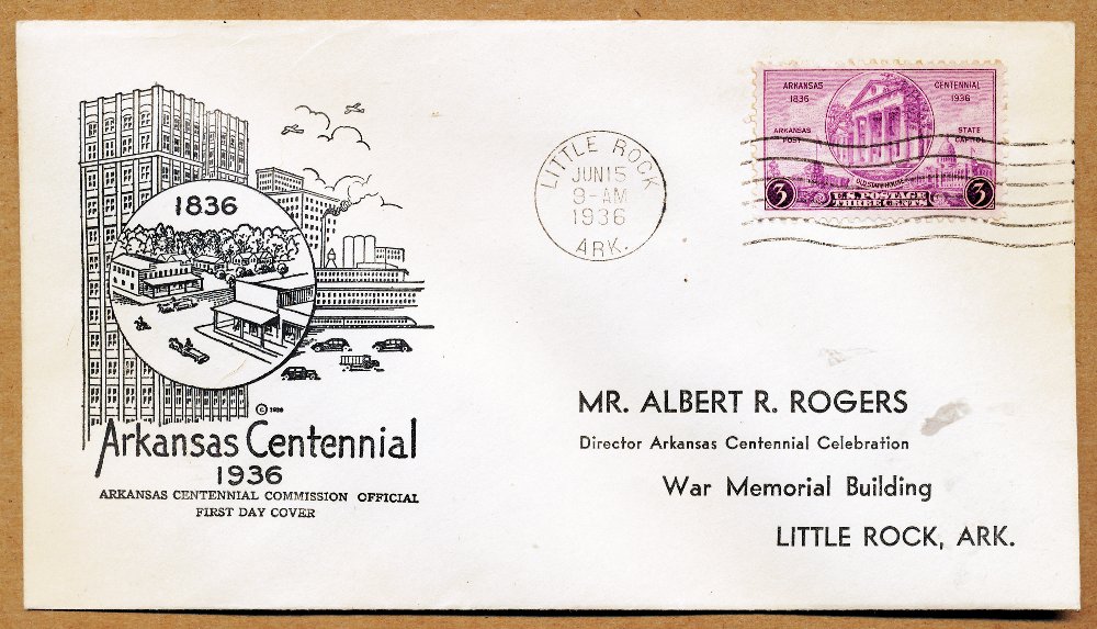 Commems-Collection-Classic:-1936-Arkansas-Statehood-Centennial---Philatelic-Tie-Ins