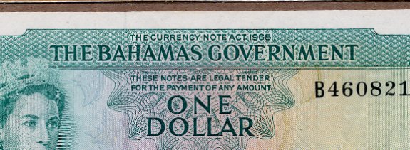 Commems-Collection-Currency:-Bahamas-$1-Notes