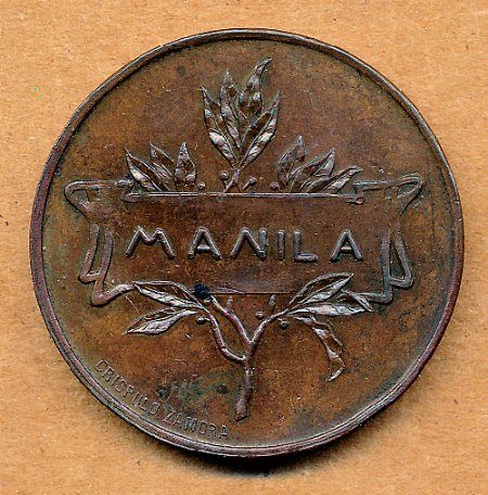 Commems-Collection-Medals:--1907-Philippines-Legislature