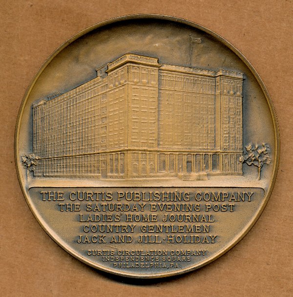 Commems-Collection-Medals:-1946+-Benjamin-Franklin-/-Curtis-Publishing