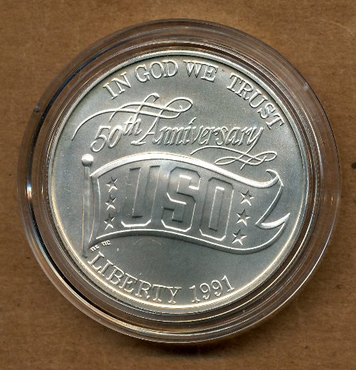 Commems-Collection-Modern:-What-If?-1991-United-Services-Organization--50th-Anniversary