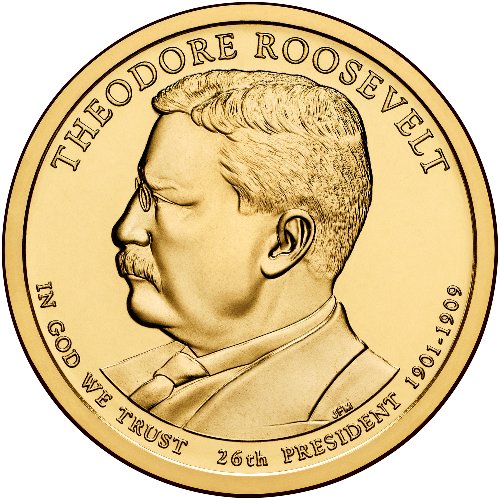 Commems-Collection-Classic:-What-If?-1921-Theodore-Roosevelt-Two-Cent-Coin