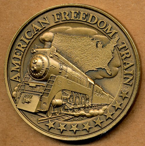 Commems-Collection-Medals:-1975-76-American-Freedom-Train