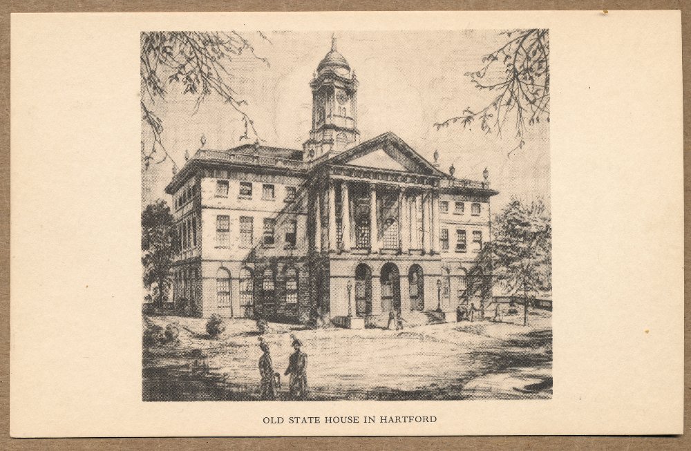 Commems-Collection-Classic:-1935-Connecticut-Tercentenary---Official-Postcards