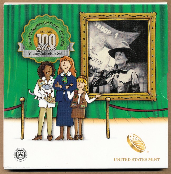 Commems-Collection-Modern:-2013-Girl-Scouts-Of-USA-Centennial---Young-Collectors-Set