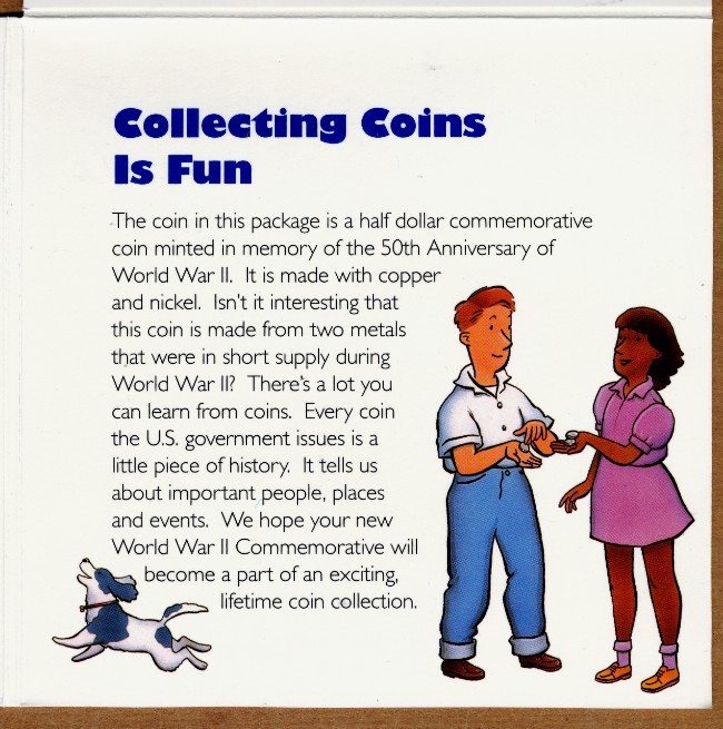 Commems-Collection-Modern:-1993-World-War-II-Young-Collectors-Set