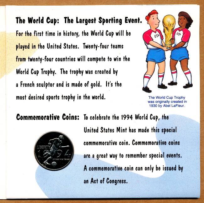 Commems-Collection-Modern:-1994-World-Cup-USA-Young-Collector's-Edition