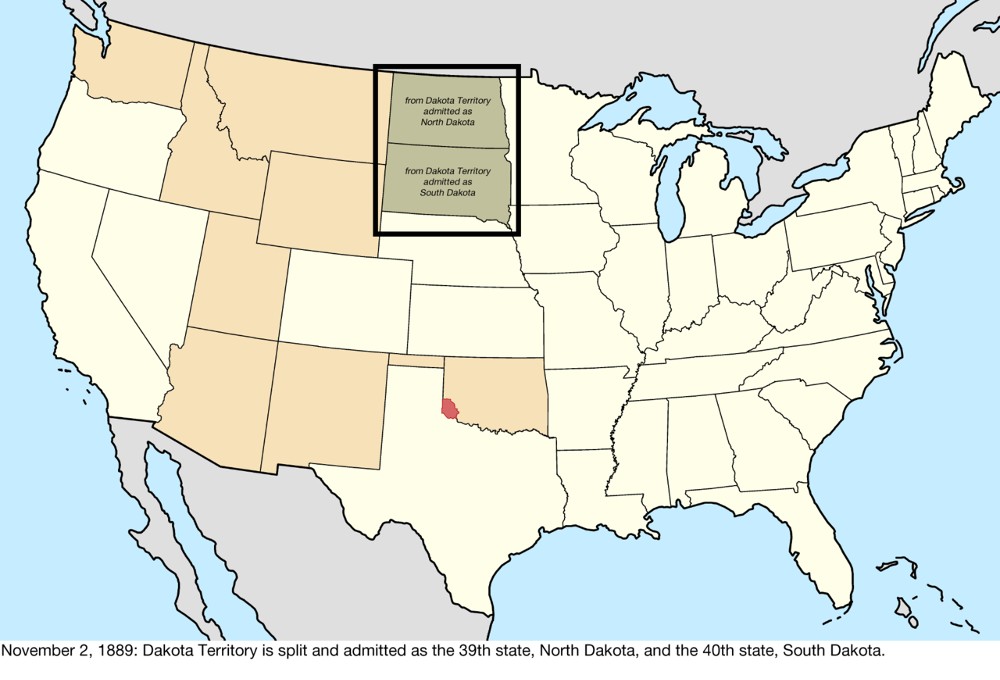 Commems-Collection-Classic:-What-If?-1939-South-Dakota-Statehood-50th-Anniversary