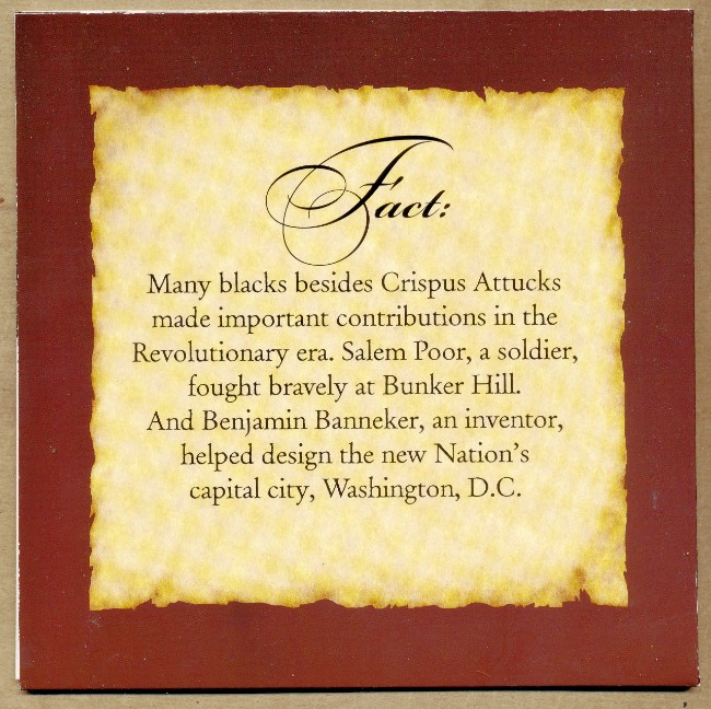 Commems-Collection-Modern:-1998-Black-Revolutionary-War-Patriots---Young-Collectors-Edition