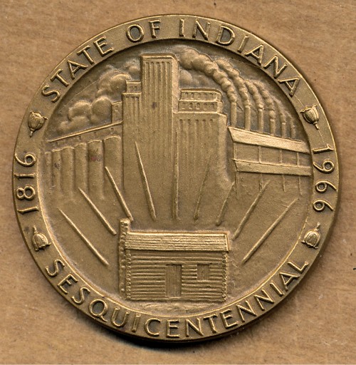 Commems-Collection-Classic:-1966-Indiana-Statehood-Sesquicentennial