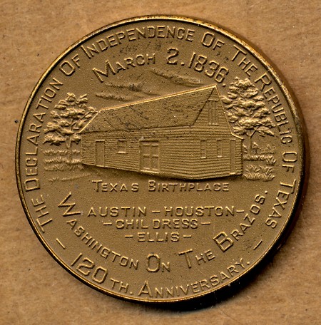 Commems-Collection-Classic:-1956-Texas-Independence-120th-Anniversary