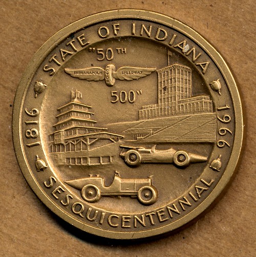 Commems-Collection-Classic:-1966-Indiana-Statehood-Sesquicentennial