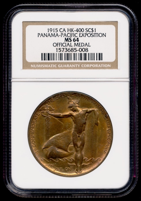 Commems-Collection-Classic:-1915-Panama-Pacific-International-Expositions---Medals
